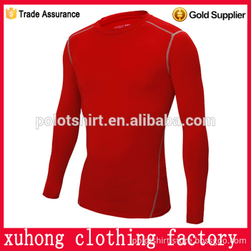 High Quality sublimation fitness customized compression shirt